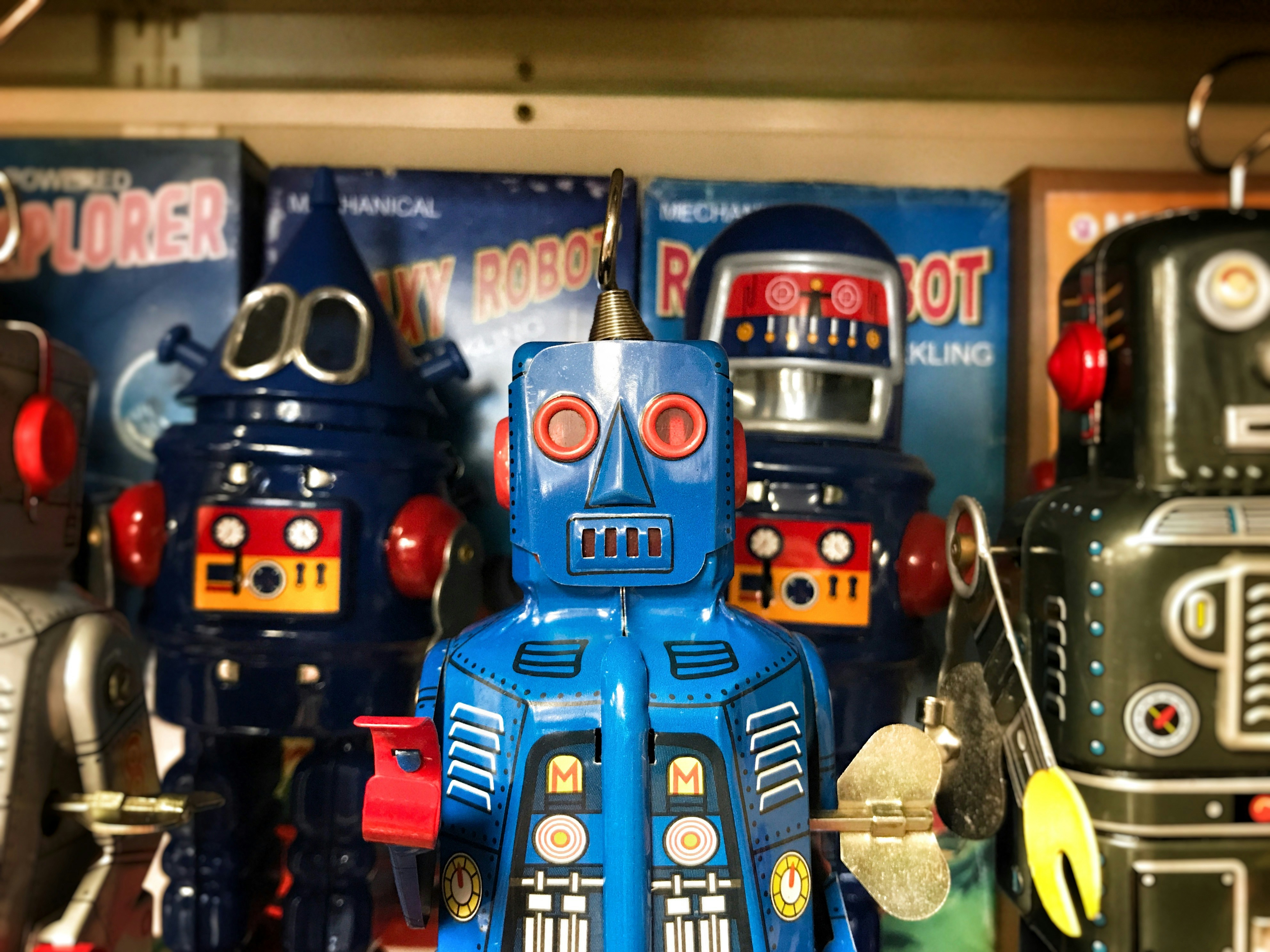 Antique robots